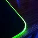 reviewแผ่นรองเมาส์มีไฟ RGB Gaming Mousepads แผ่นรองเม้าส์สำหรับเล่นเกมส์ 80cm 30cm mouse pad with lights 7colors comment 2