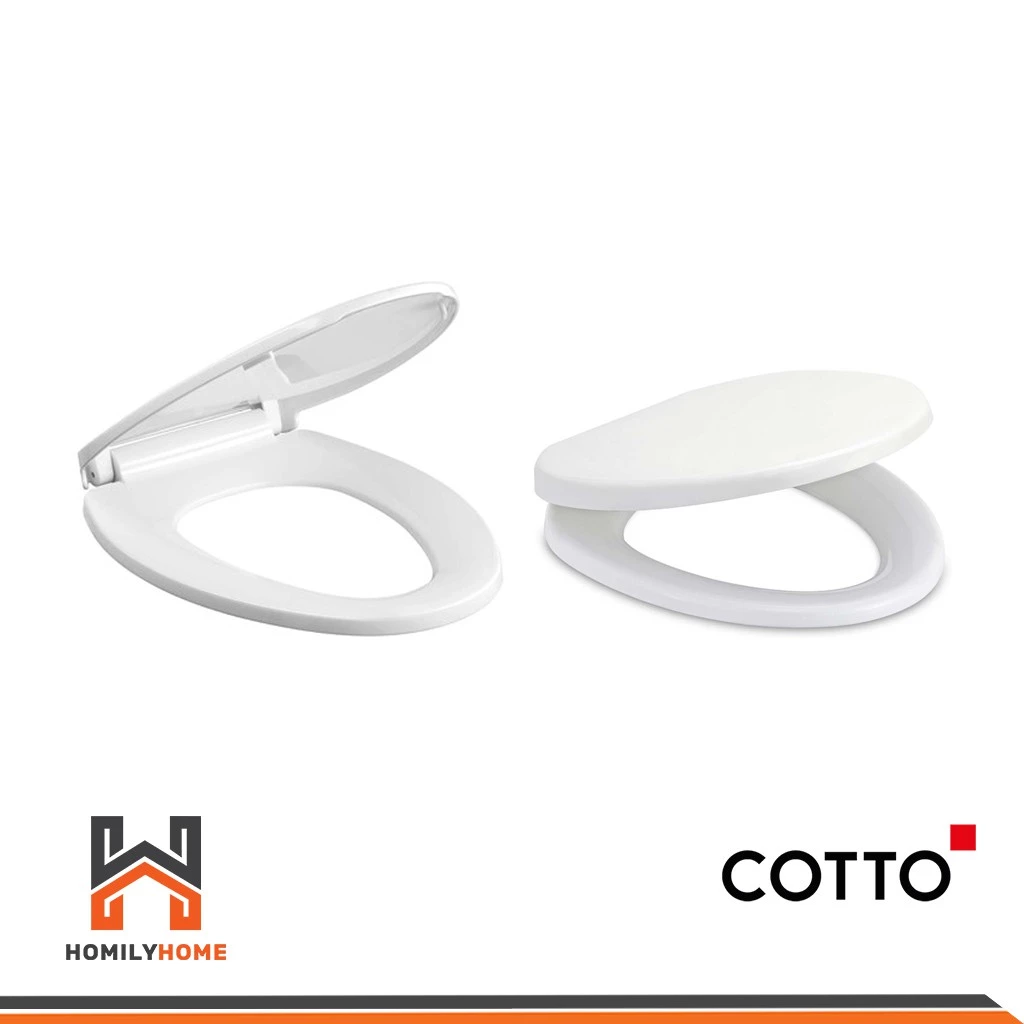 COTTO ฝารองนั่งกันการกระแทก รุ่น C90055(HM) ฝารองนั่ง กันการกระแทก รุ่น C91251 ฝาชักโครก
