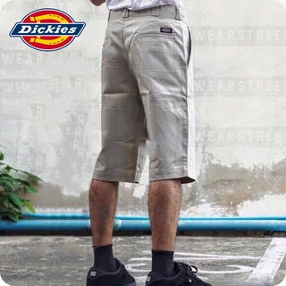 Dickies W0873 Short Sand กางเกง ดิกกี้ ทรงกระบอกกลาง ขาตัด สามส่วน