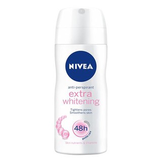 นีเวีย สเปรย์ฉีดใต้วงแขน Nivea Extra Whitening/Pearl&amp;Beauty Spray 60ml.