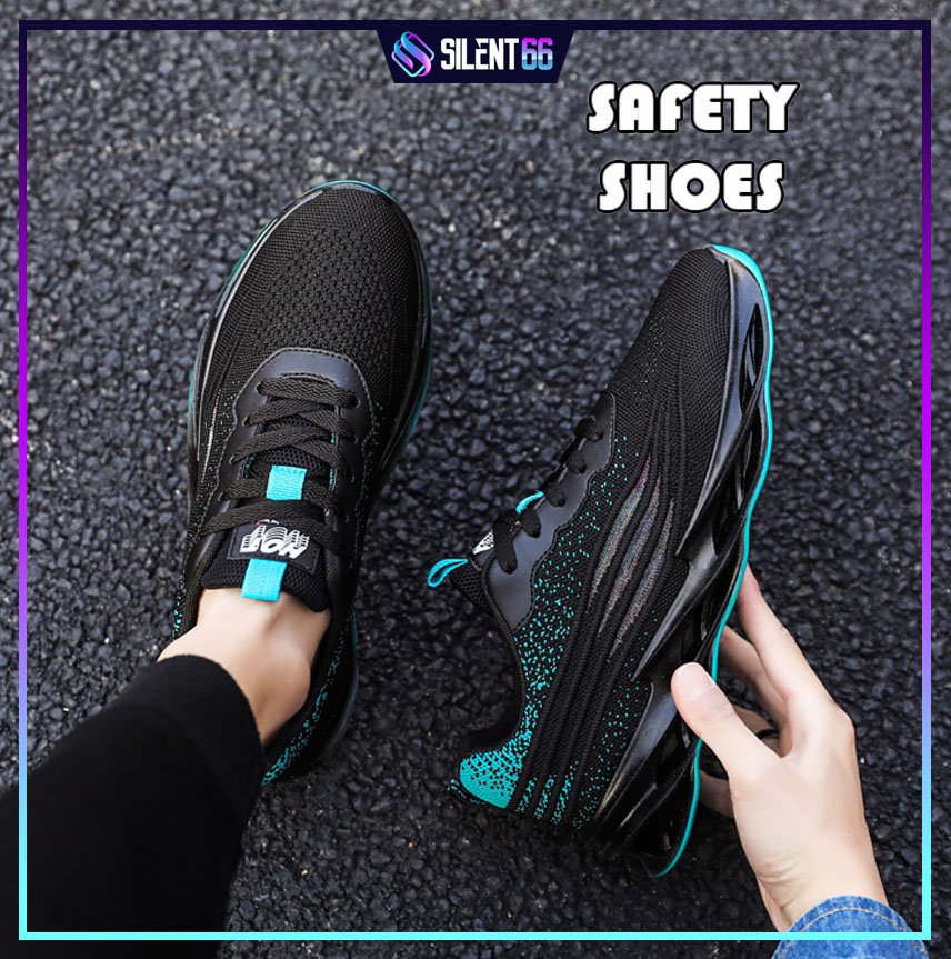 Safety Boot รองเท้ากีฬา Anti-Smashing Breathable สบาย Anti-Puncture รองเท้าเหล็กป้องกัน - ZAI ZAI