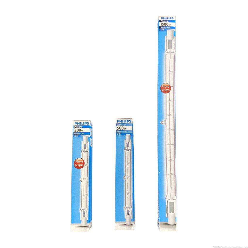 * 500 วัตต์ และ 1,500 วัตต์ * หลอดฮาโลเจน ไอโอดีน แสงวอร์ม สำหรับโคมฟลัดไลท์ 220V (QC PASSED) *ออกใบ