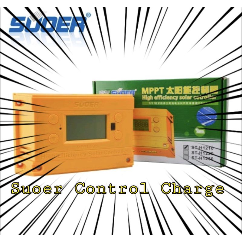 MPPT 10A 20A 30A Control Charge Suoer รองรับระบบ 12V/24V