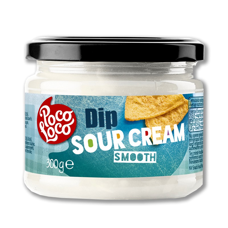 โพโค โลโค ซอสซาวครีม 300 กรัม Poco Loco Dip Sour Cream