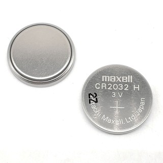 ปุ่มกุญแจรีโมทรถยนต์ Maxell Cr2032H 3V Cr2032 3 ชิ้น