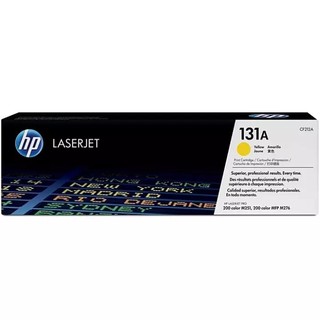 HP 131A LaserJet Toner Cartridge (CF212A) - Yellow