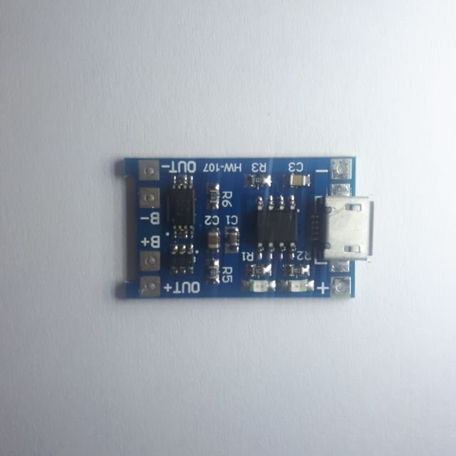 1 Pcs Li-ion diy charger MicroUSB TP4056 18650