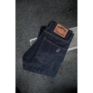 Surf’ oz denim รุ่นทะเลขาว ผ้าดิบริมแดง 16oz