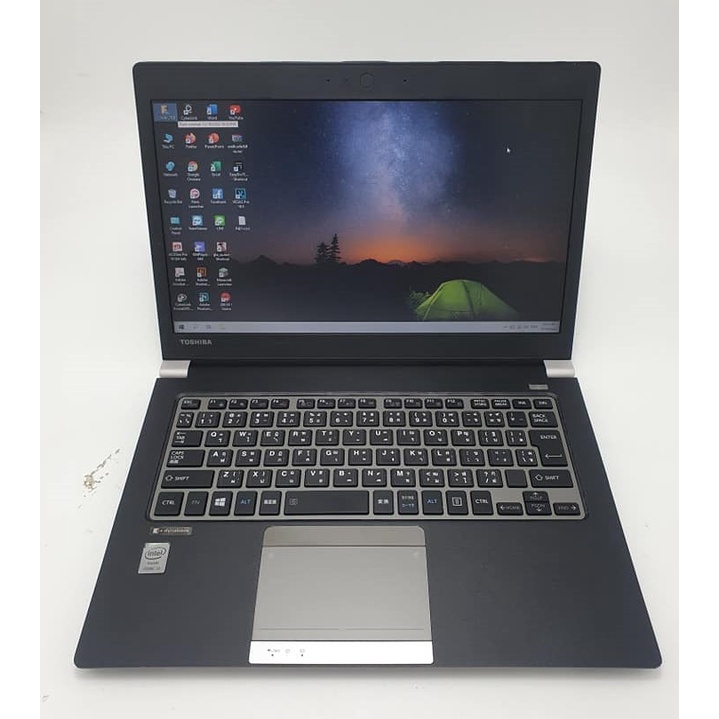 โน๊ตบุ๊คมือสอง CORE i3 GEN5- NOTEBOOK TOSHIBA DYNABOOK R63P สภาพ 