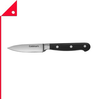 Cuisinart : CSNC77TR-3PR*  มีดสำหรับทำครัว Triple Rivet Collection 3.5 Inch Paring Knife, Black