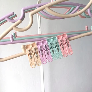 กิ๊บหนีบผ้า ไม้หนีบผ้า ที่หนีบผ้า สีพาสเทล น่ารัก 28 ชิ้น #กิ๊บพาสเทล