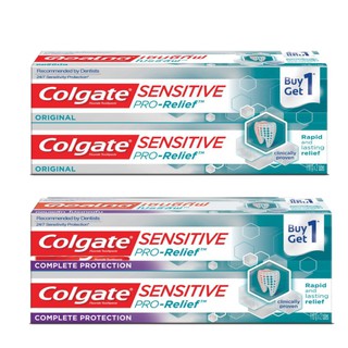 ยาสีฟันคอลเกต แพ็คคู่ เซ็นซิทีฟันโปรรีลิฟ 110 กรัม 1กล่อง2หลอด Colgate sensitive prorelief toothpaste🎉🔥