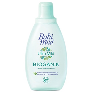 Free Delivery Babi Mild Ultra Mild Bioganik Head and Body Baby Bath 200ml. Cash on delivery