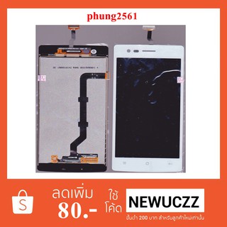 จอ LCD.Oppo R1201,R1206,A31 +ทัชสกรีน ดำ ขาว