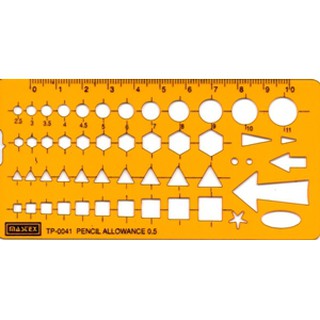 Mastex TP-0041 เทมเพลทรวม