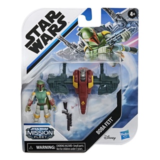 Hasbro Star Wars Mission Fleet Gear Class Boba Fett Capture in the Clouds 2.5-Inch-Scale Figure and Vehicle