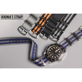 สายนาฬิกา สายนาโต้ เนื้อผ้าพรีเมี่ยม 1.2 mm Seat Belt Nato Strap