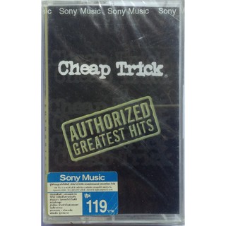 Cassette Tape เทปคาสเซ็ตเพลง Cheap Tricks Authorized Greatest Hits ลิขสิทธิ์ ซีล