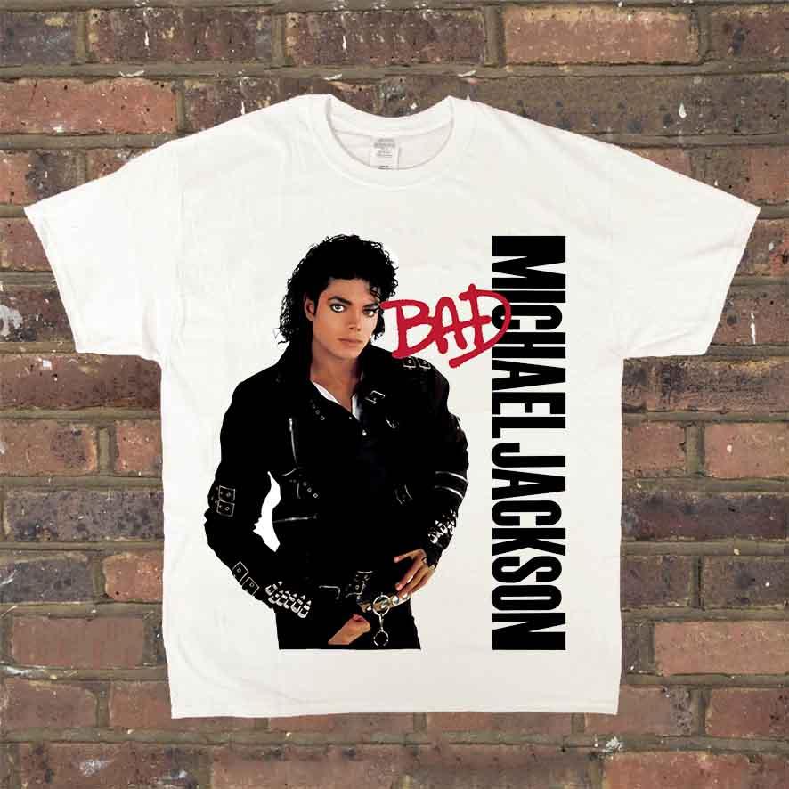 พร้อมส่ง เสื้อยืดแขนสั้นพิมพ์ลาย Homage Michael Jackson Tribute T Michael Jackson สําหรับผู้ชาย