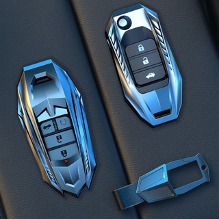 ปลอกกุญแจรีโมทรถยนต์ / Zinc Alloy Car Remote Key Case Cover For Honda Civic Accord CRV HR-V City Odyssey Fit Freed 2016 2017 2018 2019