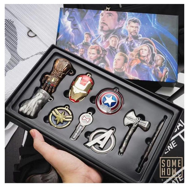 MARVEL ENDGAME KEYCHAIN SET - King Of Prussia