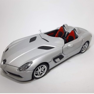 รถโมเดล ออกแบบสวย MSZ68265 Mercedes-Benz SLR Stirling Moss  กระโปรงหน้าและประตูเปิดได้ สเกล1:24