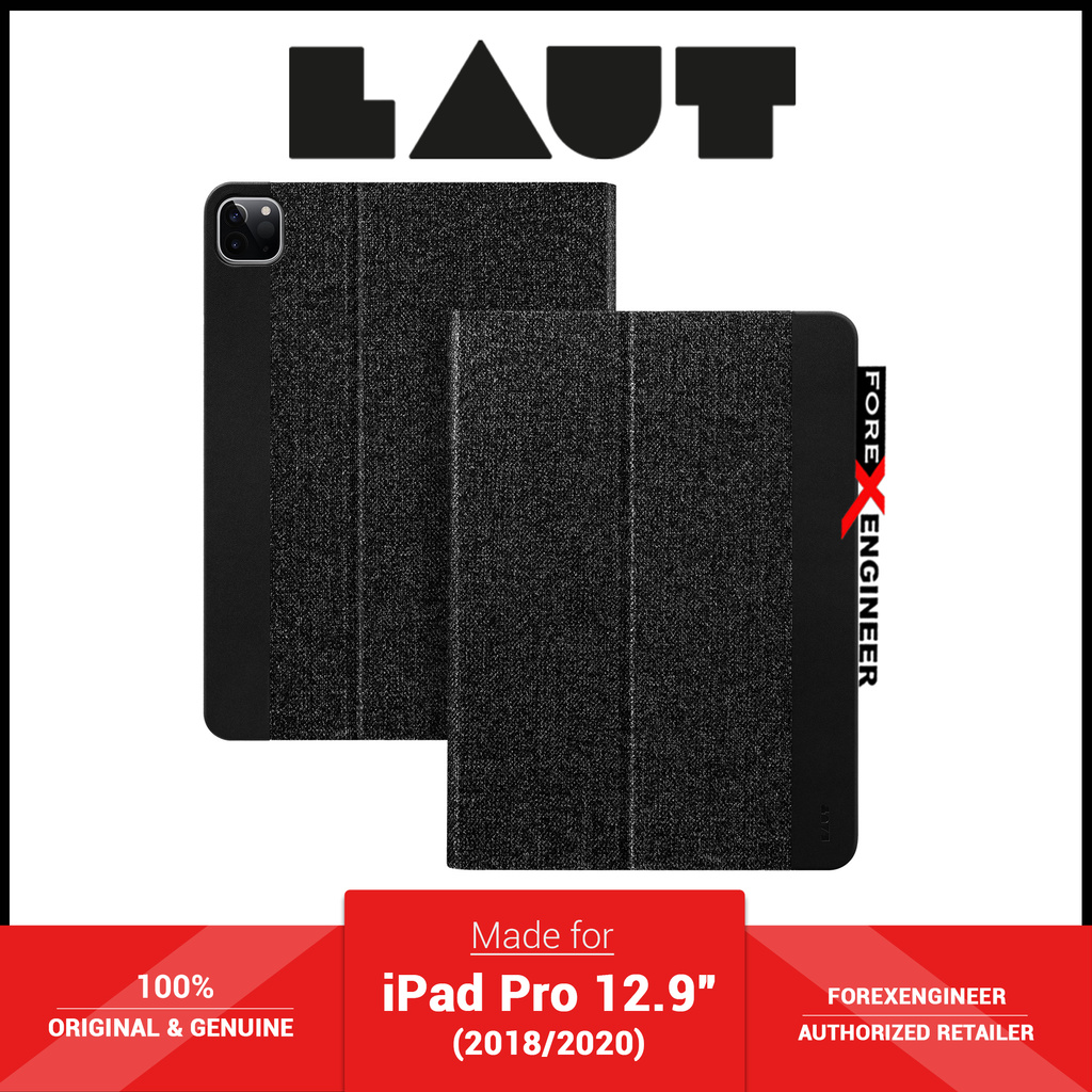 Laut Inflight Folio สําหรับ iPad Pro 12.9" 3rd / 4th Gen (2018 - 2020) - สีดํา (บาร์โค้ด : 489520691
