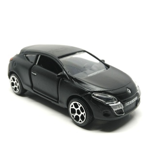 Majorette Renault Megane Coupe - Matte Black Color /Wheels 5Y /scale 1/64 (3 inches) no Package