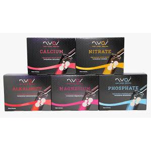 Nyos Test Kit kH/Mg/Ca/Po4/No3 สําหรับ Reef Tank/Marine Aquarium REEFER TEST KITS