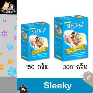 SLEEKY Milk Replacer นมผงสำหรับลูกสุนัข 3 วันขึ้นไป