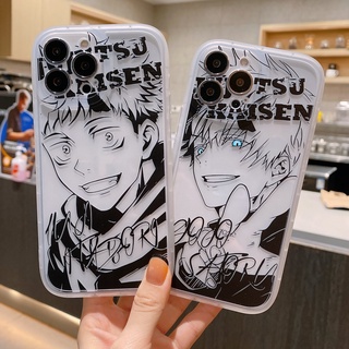 👏Ready Stock🎀 พร้อมส่งเคสโทรศัพท์มือถือแบบนิ่มลายการ์ตูน Jujutsu Kaisen Gojo Satoru สําหรับ Compatible For iPhone 13 12 11 Pro Max Se2020 X Xr Xs Max 7 8 6 6S Plus