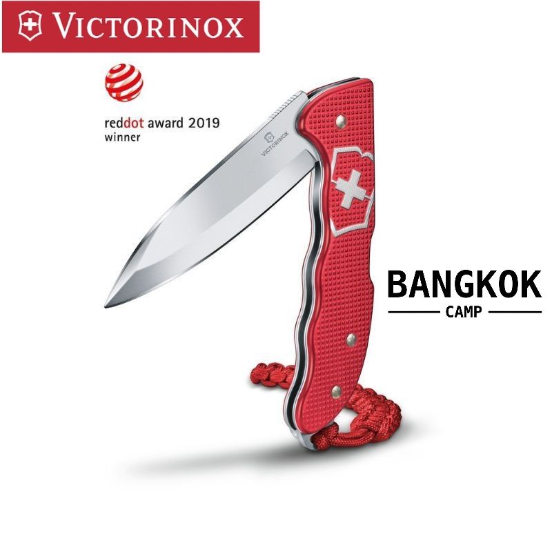 [Genuine] มีดพับ VICTORINOX Hunter Pro Alox Red (NIB) ของแท้