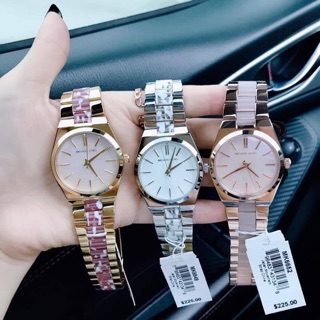 MK6650  Womens Analogue Quartz Watch with Stainless Steel Strap