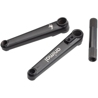 ชุดขาจานจักรยาน Animal Akimbo BMX Cranks 22mm Spindle Black