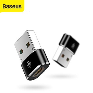 BASEUS อะแดปเตอร์ตัวแปลงตัวผู้ USB ประเภท C เป็น ตัวเมีย OTG