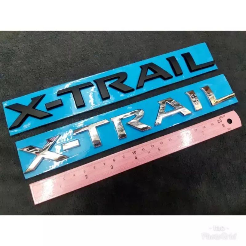 NISSAN โลโก้ X-TRAIL สำหรับติดท้ายรถยนต์ 1 ชิ้น