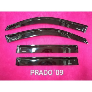 กันสาดรถ PRADO ‘09 Window visor