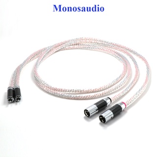 สายเคเบิลเชื่อมต่อ คาร์บอนไฟเบอร์ XLR ปลั๊กตัวผู้ เป็นตัวเมีย