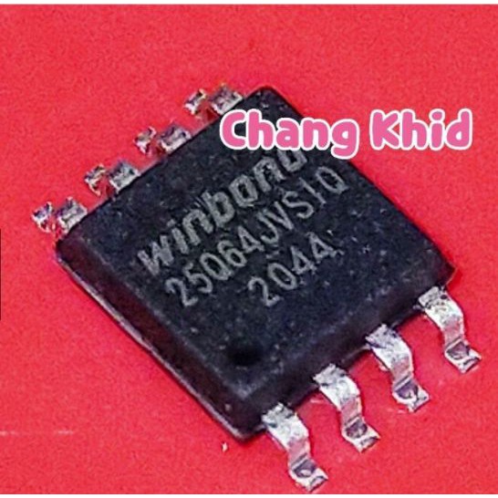 IC EPROM , IC MEMORY ไอซีมีข้อมูล TV LCD LED 64Mbit SMD 8 pin สินค้าในไทย สต็อคจริง ราคาต่อ 1 ตัว