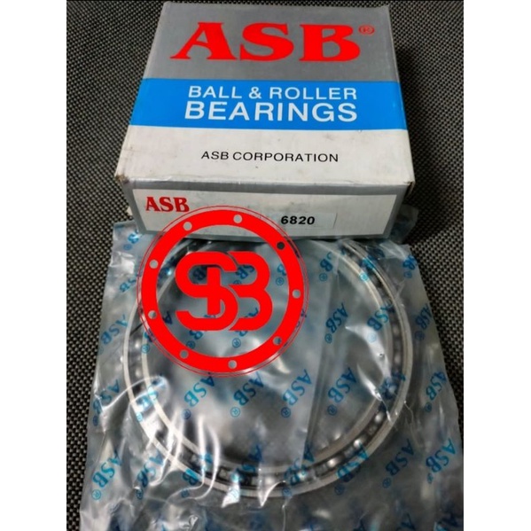 แบริ่ง 6820 ASB GUARANTEEED ต้นฉบับ