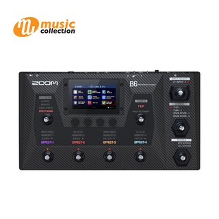 เอฟเฟคกีตาร์เบส ZOOM B6 BASS MULTI EFFECT PROCESSOR