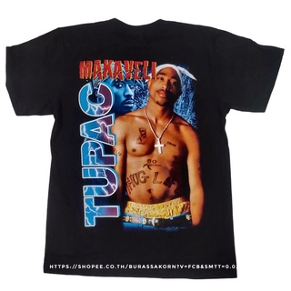 เสื้อยืดครอป2pO1   ราคาส่ง เสื้อยืด 2pac hiphopS-5XL