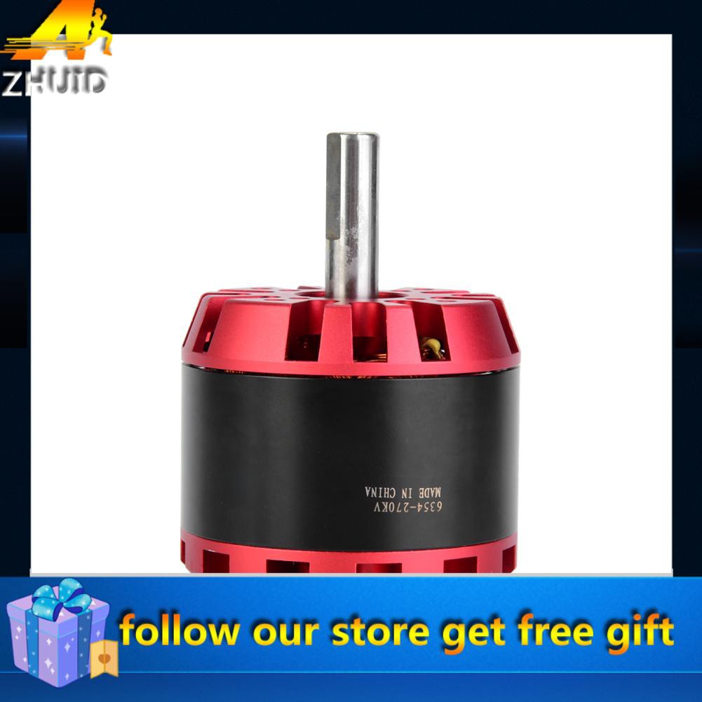 Zhuida 6354-270KV มอเตอร์ไร้เซนเซอร์ไร้แปรงถ่านสําหรับสกู๊ตเตอร์ไฟฟ้าสมดุลสเก็ตบอร์ด
