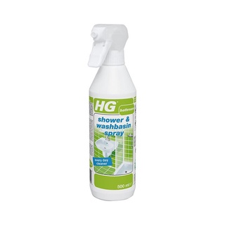 น้ำยาทำความสะอาดห้องน้ำ ชาวเวอร์ สเปรย์ HG ขนาด 500 มล. น้ำยาถูพื้น Bathroom cleaner shower spray HG size 500 ml.