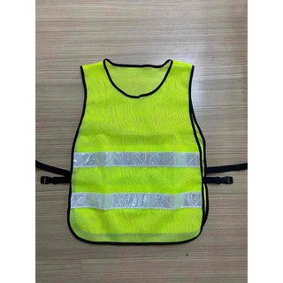 F14  Reflective Vest、เสื้อกั๊กสะท้อนแสง 10 ชิ้น