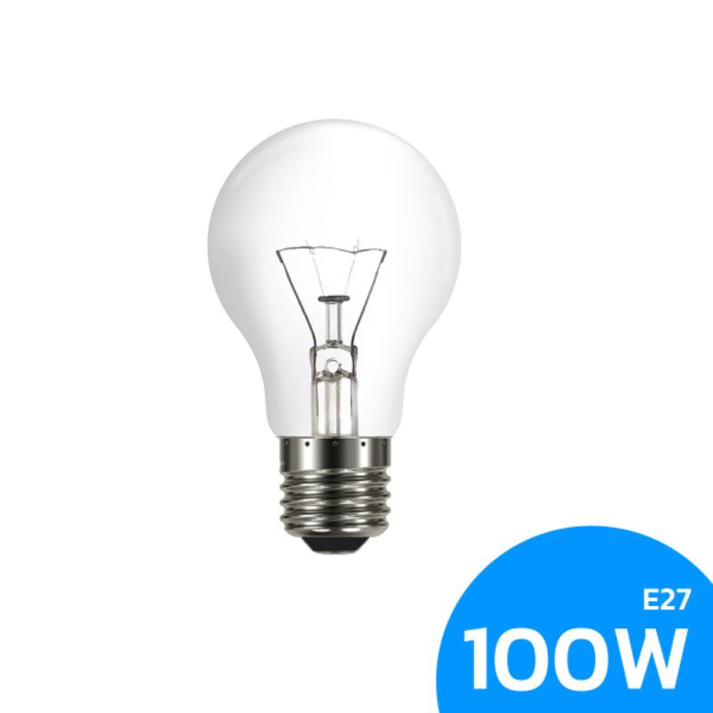 LEKISE หลอดไส้ 100W/เกลียว/ใสขั้วE27

