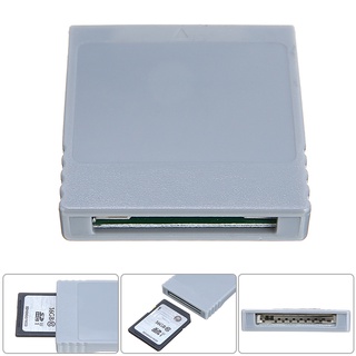 อะแดปเตอร์แปลงการ์ดหน่วยความจํา SD สําหรับ Nintendo Gamecube Wii Consoles NGC Port Video Game Console Card Reader อุปกรณ์เสริม