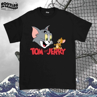 เสื้ เสื้อยืด พิมพ์ลายการ์ตูน TOM AND JERRY TOM AND JERRY VINTAGE 002S-5XL