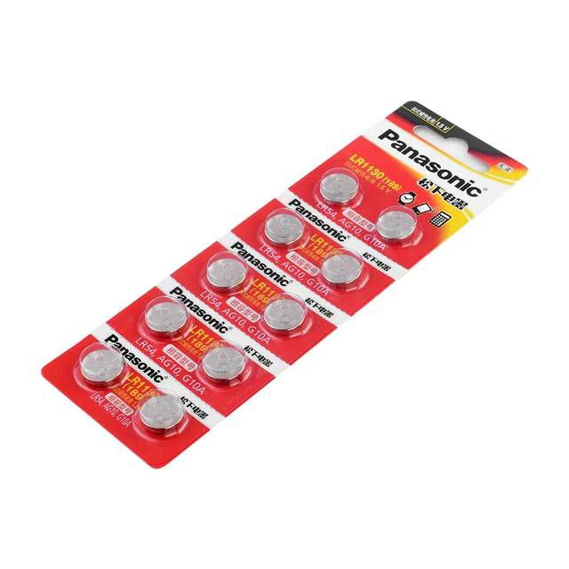 ถ่าน Panasonic LR1130(189) 1.5V Alkaline Battery จำนวน 10ก้อน