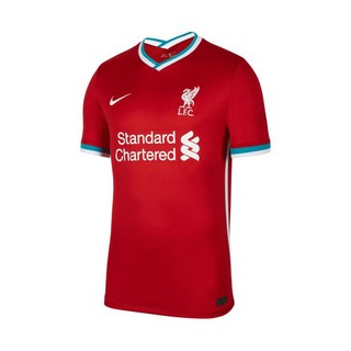 ลดล้างสต๊อค Liverpool 2020-2021 เสื้อแข่ง ทีมเหย้า สีแดง Red Machine